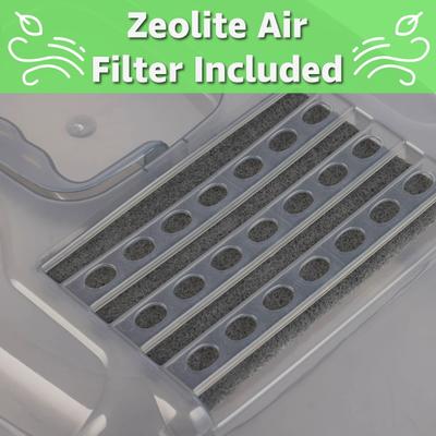 Show full view: Van Ness Translucent Enclosed Cat Litter Pan, Large slide 5 of 10