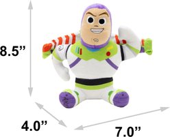 Buckle-Down Disney Pixar Toy Story Buzz Lightyear Squeaky Plush Dog Toy slide 2 of 3