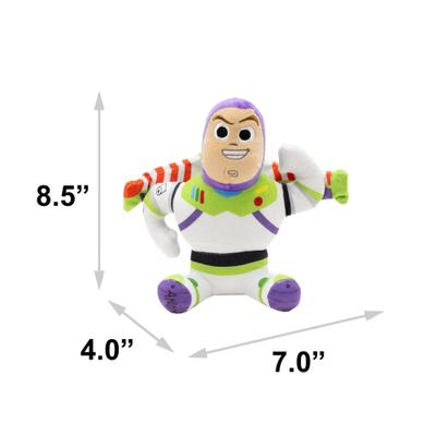 Show full view: Buckle-Down Disney Pixar Toy Story Buzz Lightyear Squeaky Plush Dog Toy slide 3 of 3