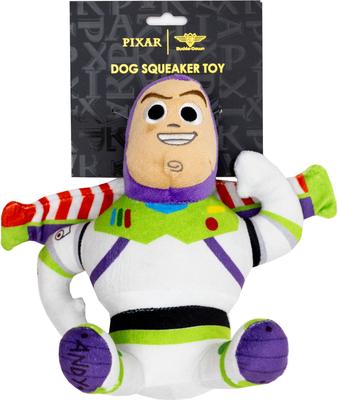 Show full view: Buckle-Down Disney Pixar Toy Story Buzz Lightyear Squeaky Plush Dog Toy slide 2 of 3