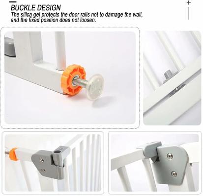 Show full view: NonoPets Adjustable Auto-Close Dog Gate with Double Lock, 38.2 to 41-in width slide 3 of 7