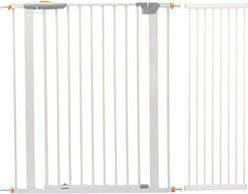NonoPets Adjustable Auto-Close Dog Gate with Double Lock, 30 to 32.7-in width