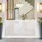 Show in main carousel: NonoPets Retractable Adjustable Mesh Dog Gate, White, 55-in width slide 1 of 6