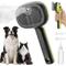 Show in main carousel: Pecute Shedding Massaging Grooming Dog & Cat Steam Brush, Green slide 1 of 9
