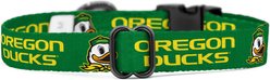 ShopInstaPets Oregon Ducks Adjustable Polyester Dog Collar, Green, Large: 22-in neck, 1-in wide slide 2 of 4