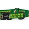 Show in main carousel: ShopInstaPets Oregon Ducks Adjustable Polyester Dog Collar, Green, Small: 16.5-in neck, 1/2-in wide slide 5 of 6