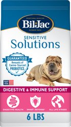 Bil-Jac Sensitive Solutions Digestive & Immune Support Dry Dog Food, 6-lb bag