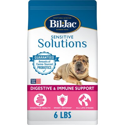 Bil-Jac Bil-Jac Sensitive Solutions Digestive & Immune Chicken & Whitefish Dry Dog Food, 6-lb bag