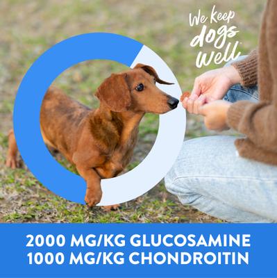 Show full view: Dogswell Hip & Joint Mini Jerky Chicken Recipe Grain-Free Dog Treats, 14-oz jar slide 6 of 12