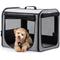 Show in main carousel: Pecute Indoor & Outdoor Light Weight Dog Carrier with Curtain, Grey slide 1 of 9