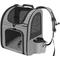 Show in main carousel: Pecute Hiking Travel Backpack Dog & Cat Carrier with Breathable Mesh, Grey slide 1 of 10