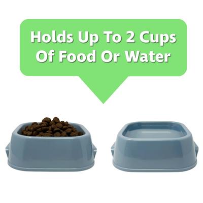 Show full view: Van Ness Non-Tip Plastic Dog Bowl, X-Small slide 7 of 9