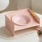 Show in main carousel: Happy & Polly Cozy Halo Non-skid Ceramic Cat Bowl & Shelf, Pink slide 6 of 10