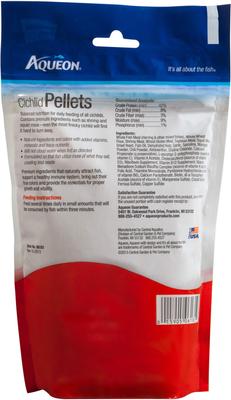 Show full view: Aqueon Mini Cichlid Pellet Fish Food, 8.5-oz bag slide 2 of 10