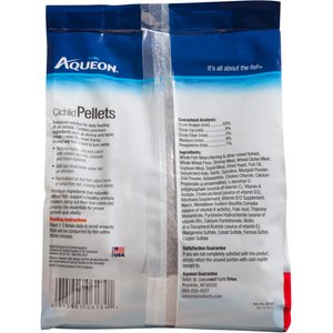 Aqueon Cichlid Pellet Food, Medium, 25-oz bag