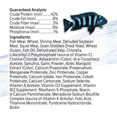 Show full view: Aqueon Mini Cichlid Pellet Fish Food, 8.5-oz bag slide 4 of 10