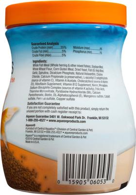 Show full view: Aqueon Goldfish Granule Fish Food, 5.8-oz jar slide 5 of 12