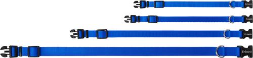 Show full view: Frisco Solid Nylon Dog Collar, Blue, S: 10 to 14-in neck, 5/8-in W slide 5 of 9