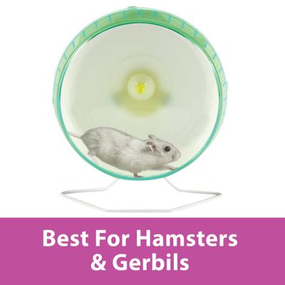 Show full view: Kaytee Silent Spinner Small Animal Exercise Wheel, Regular slide 5 of 12