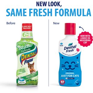 Dental Fresh Original Formula Cat Dental Water Additive, 8-fl oz bottle