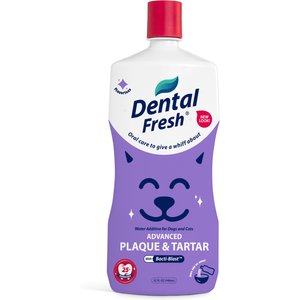 Dental Fresh Advanced Plaque & Tartar Dog & Cat Dental Water Additive, 32-fl oz bottle