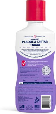 Show full view: Dental Fresh Advanced Plaque & Tartar Dog & Cat Dental Water Additive, 8-fl oz bottle slide 9 of 12