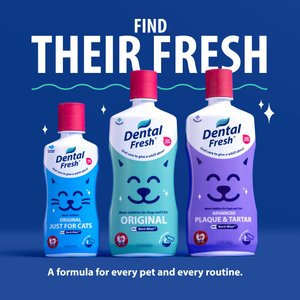 Dental Fresh Original Formula Dog & Cat Dental Water Additive, 32-fl oz bottle