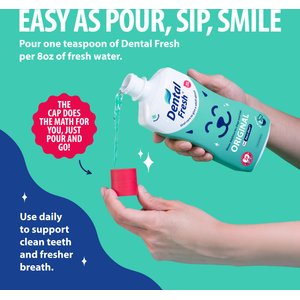 Dental Fresh Original Formula Dog & Cat Dental Water Additive, 32-fl oz bottle