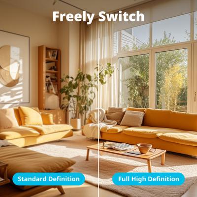 Show full view: blurams 8MP 4K Ultra HD Indoor Color Night Vision Pet Tracking Camera, White slide 6 of 6