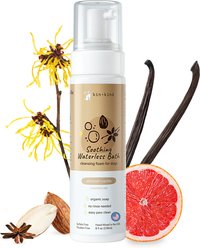 kin+kind Soothing Waterless Bath Almond+Vanilla for Dogs, 8-fl oz bottle