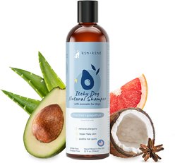 kin+kind Natural Itchy Dog Shampoo, 12-fl oz bottle