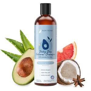 kin+kind Natural Itchy Dog Shampoo, 12-fl oz bottle