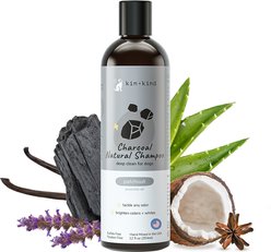 kin+kind Charcoal Natural Dog Shampoo, 12-fl oz bottle