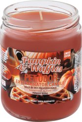Pet Odor Exterminator Pumpkin & Waffles Deodorizer Candle, 13-oz