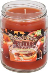 Pet Odor Exterminator Spiced Cider Deodorizer Candle, 13-oz