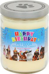 Pet Odor Exterminator Happy Birthday Deodorizer Candle, 13-oz