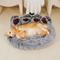 Show in main carousel: Kylinsure 55-in Round Plush Orthopedic Donut Dog & Cat Bed, Grey slide 1 of 8