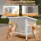 Show in main carousel: Petscosset Insulated Outdoor Wooden Cat House with Escape Door, Gray, 31-in slide 4 of 12