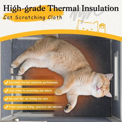 Show full view: Petscosset Insulated Outdoor Two-Story Cat House with Raised Base, Gray, 22.8 x 31 x 35.4-in slide 3 of 10