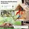 Show in main carousel: Coziwow AI Bird Recognition Smart Bird Feeder with Camera Solar Powered, Natural Wood, 2.5-L slide 8 of 10