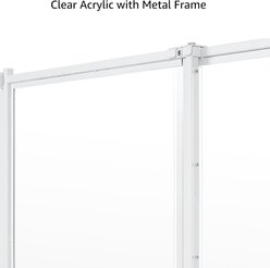 Unipaws Acrylic Small Animals Gate, 24-in slide 2 of 7