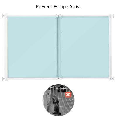 Show full view: Unipaws Acrylic Small Animals Gate, 24-in slide 4 of 7