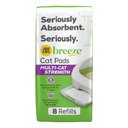 Tidy Cats Breeze Multi-Cat Strength Cat Pads, 8 count
