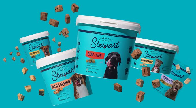 Stewart Raw Coated Venison Flavor Limited-Ingredient Freeze-Dried Dog Food