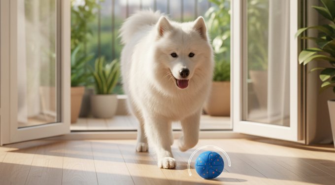 PawsPik Smart Bounce Interactive Dog Toy