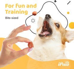 iPaw Chicken Tots Gluten-Free Adult Soft & Chew Dog Treats, 3.53-oz bag slide 2 of 7