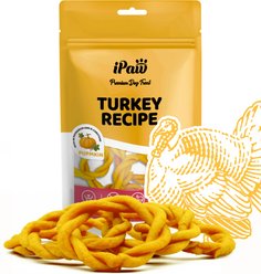 iPaw Turkey Meat with Pumpkin Rings Gluten-Free Adult Soft & Chew Dog Treats, 3.88-oz bag
