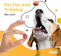 iPaw Turkey Tots Gluten-Free Adult Soft & Chew Dog Treats, 3.53-oz bag slide 2 of 7