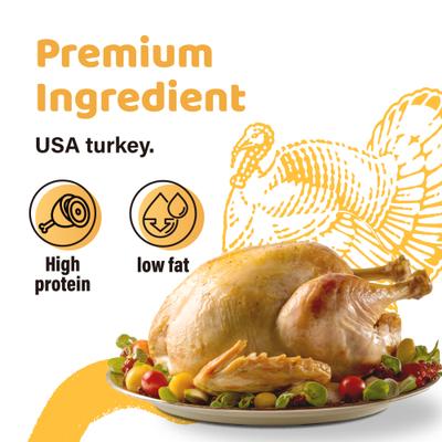 Show full view: iPaw Turkey Meat Braided Sticks Gluten-Free Adult Soft & Chew Dog Treats, 3.53-oz bag slide 3 of 7