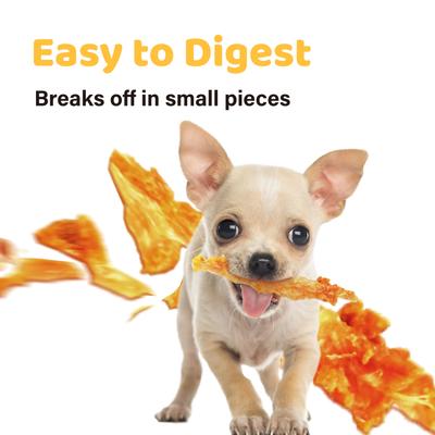 Show full view: iPaw Turkey Tendon Strips Gluten-Free Adult Dehydrated Dog Treats, 2.99-oz bag slide 6 of 7